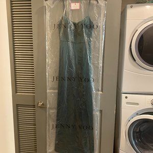 Jenny Yoo Chase Dress in Emerald, Size 2